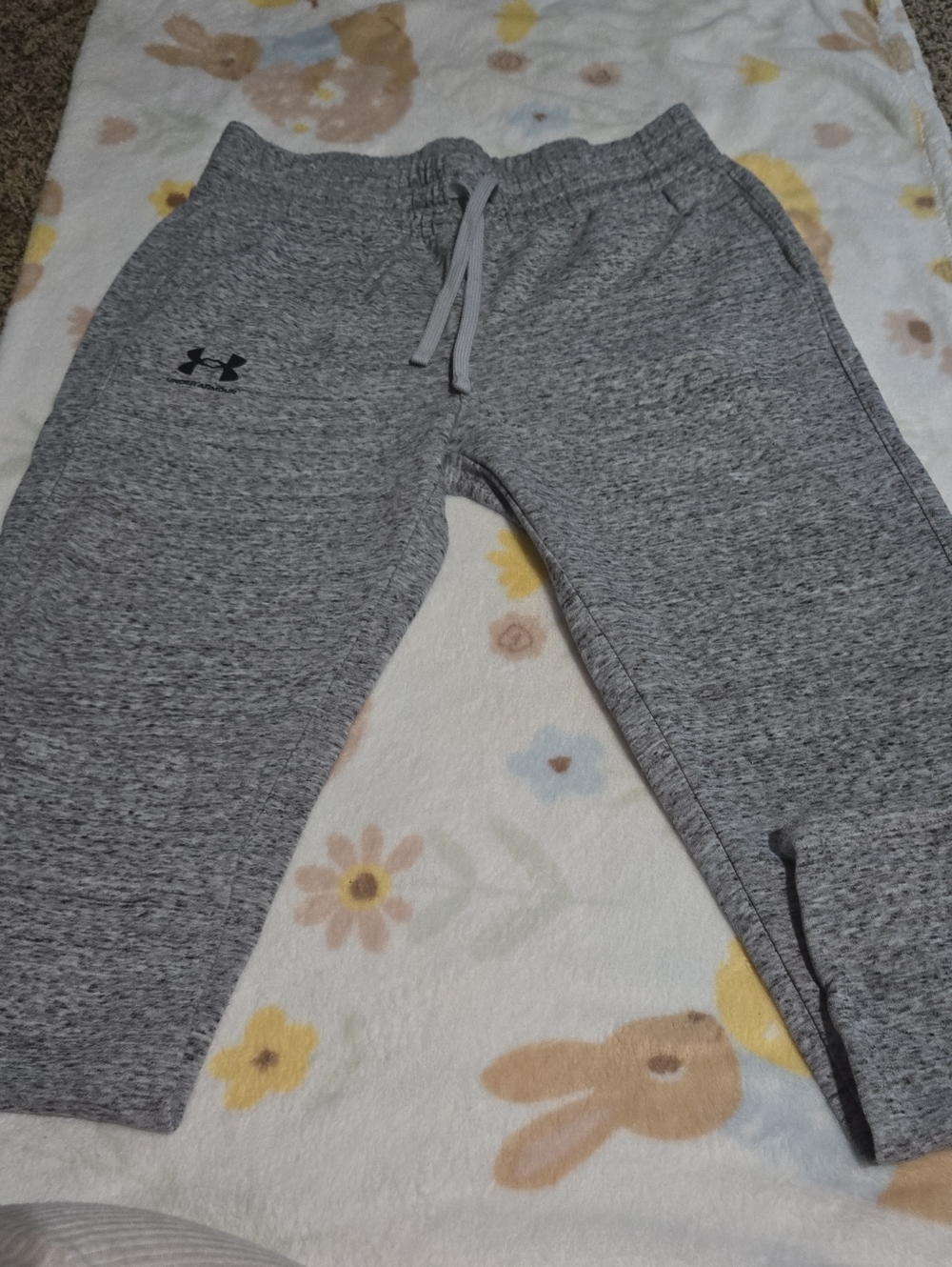 Under Armour Womens Gray Heather Jogger Pants